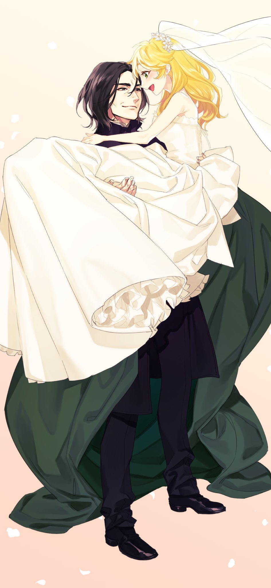 Catherine S ファンタビ スネイプ先生と良い夫婦の日したい ほこらさんのイラストです T Co Aqe8tyxvbf Twitter