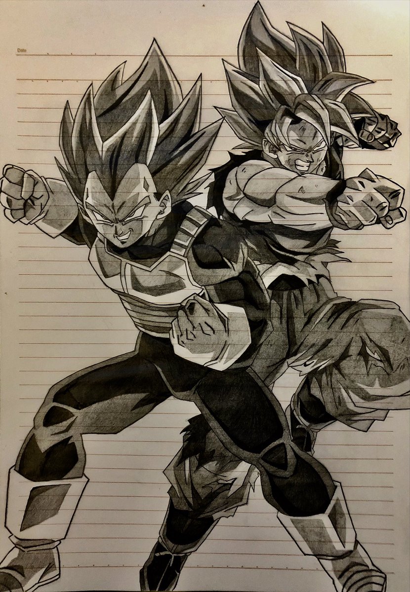 最近また絵描けてないから忘れ去られる前に過去絵あげる

 #ドラゴンボール 