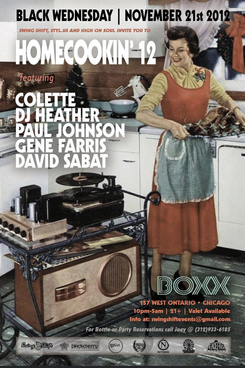 djheather's tweet photo. #EightYearsAgoToday 🦃 #Chicago @djcolette @paultwittson @farriswheel #DavidSabat @djheather #Boxx https://t.co/EcxNp9OcGD