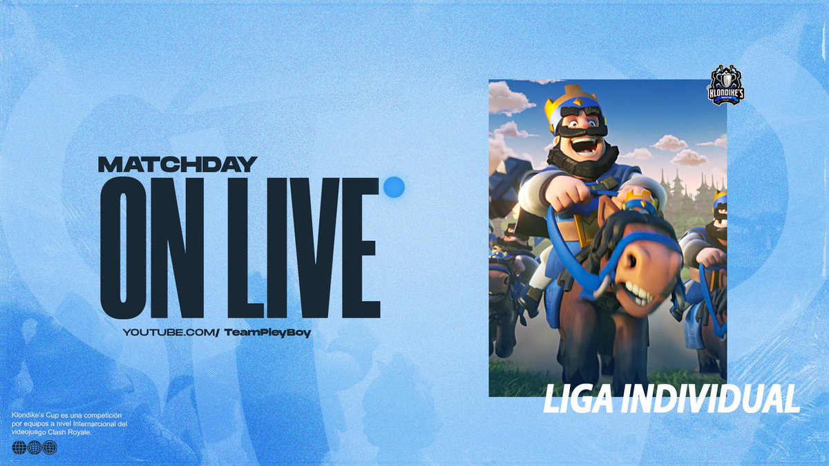 #CR I EN DIRECTO

¡Estamos en directo por el canal de <a href="/PTinob1978/">⭐PB⭐Tinob1978</a>!

¡Vayan a verlo y dar apoyo!

youtu.be/1gEEXo9dSxo

#Klondikes_Cup