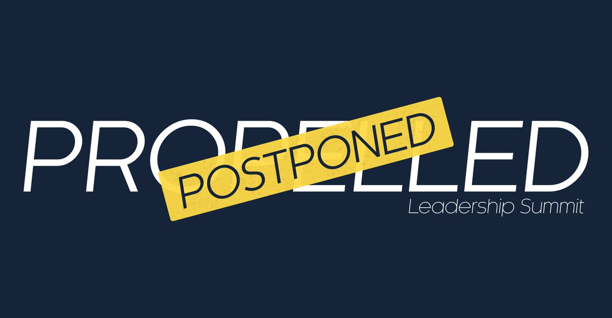 We are sad to announce that the Propelled Leadership Summit has been postponed due to the rapidly changing circumstances surrounding COVID-19. We will keep you informed as more details become available.

Blessings,

Andrew Park
President, GYC