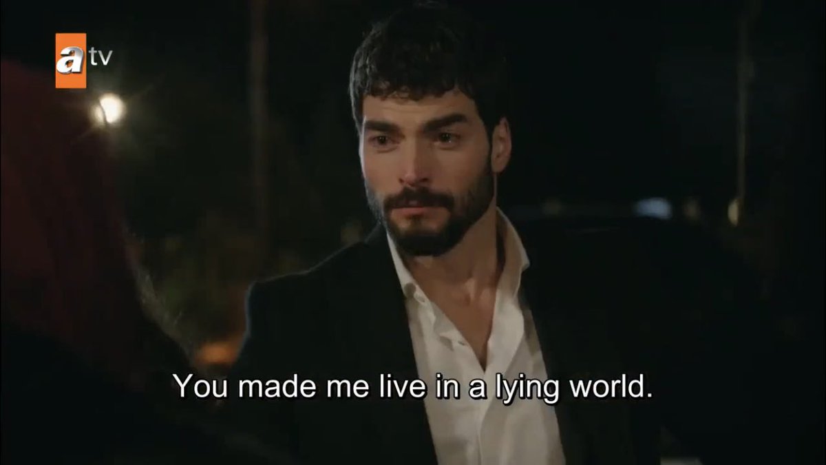 “i raised myself” he’s finally standing up to his abuser of 30 years and my heart is so broken by his speech but i’m also so proud of him I CANT SEE THROUGH MY TEARS  #Hercai