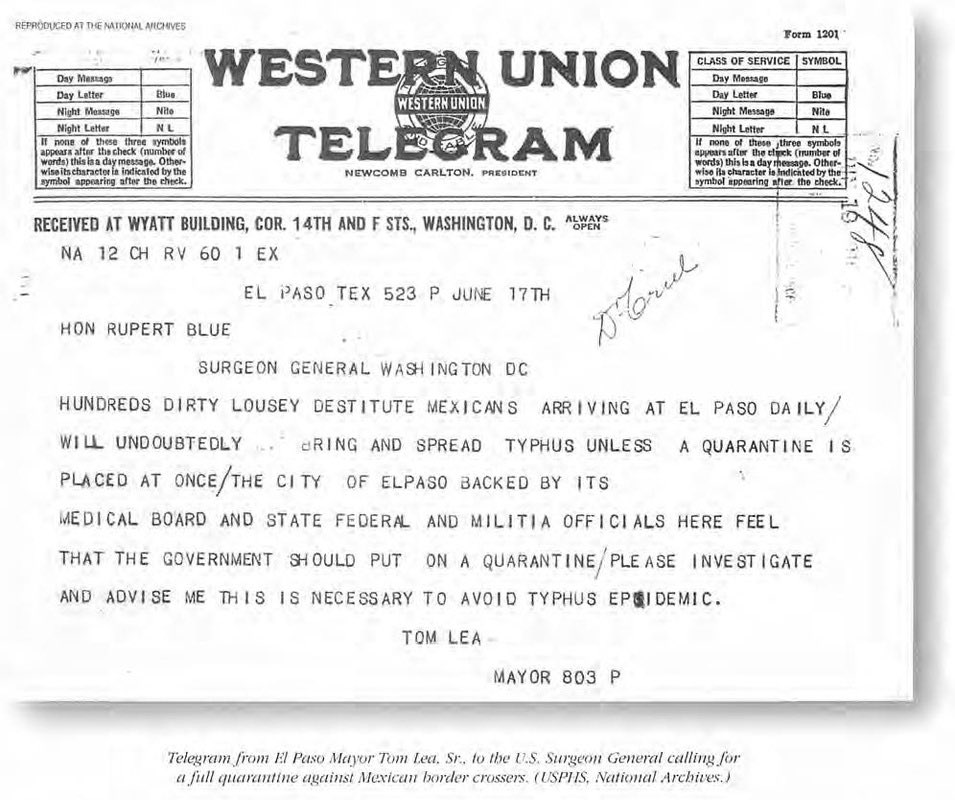 History repeats itself. Margo’s in-law and previous mayor was a member of the KKK who just so happened to echo our Mayor during a Typhus epidemic... “Hundreds of dirty lousy Mexicans... will undoubtedly spread Typhus unless a quarantine is placed at once”