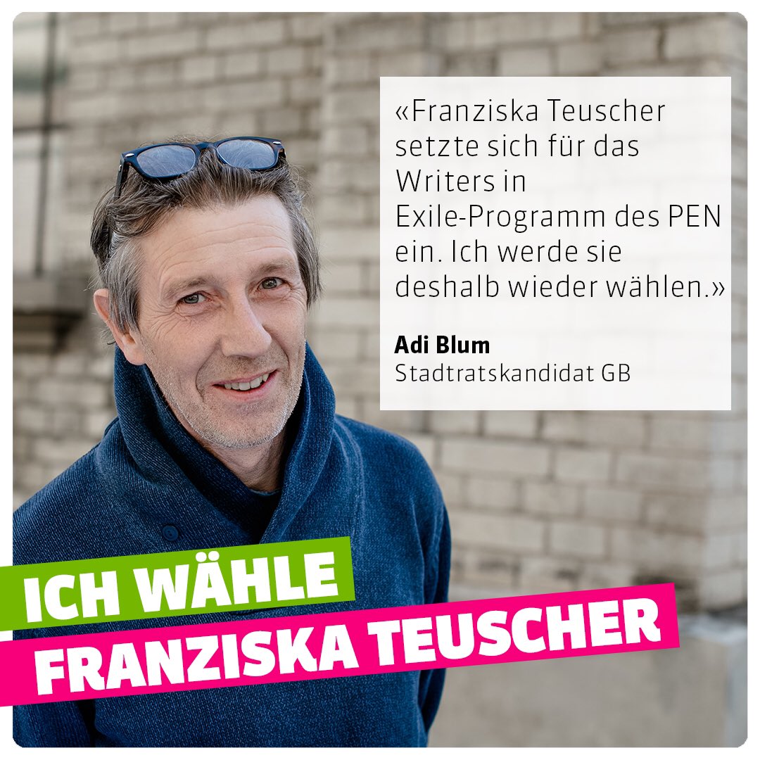 fteuscher's tweet photo. In der Autorengruppe „@bern_ueberall“ ist @BlumAdi einer der Musiker:„Hier und heute werden viele Sprachen gesprochen. ÜBERALL ist eine Sprache.“ Ich bin gespannt, was uns Adi im #Stadtrat sagen wird.
Viel Erfolg für den Schlussspurt & merci für deine Unterstützung.
#teamteuscher https://t.co/ZCij8a2ti9
