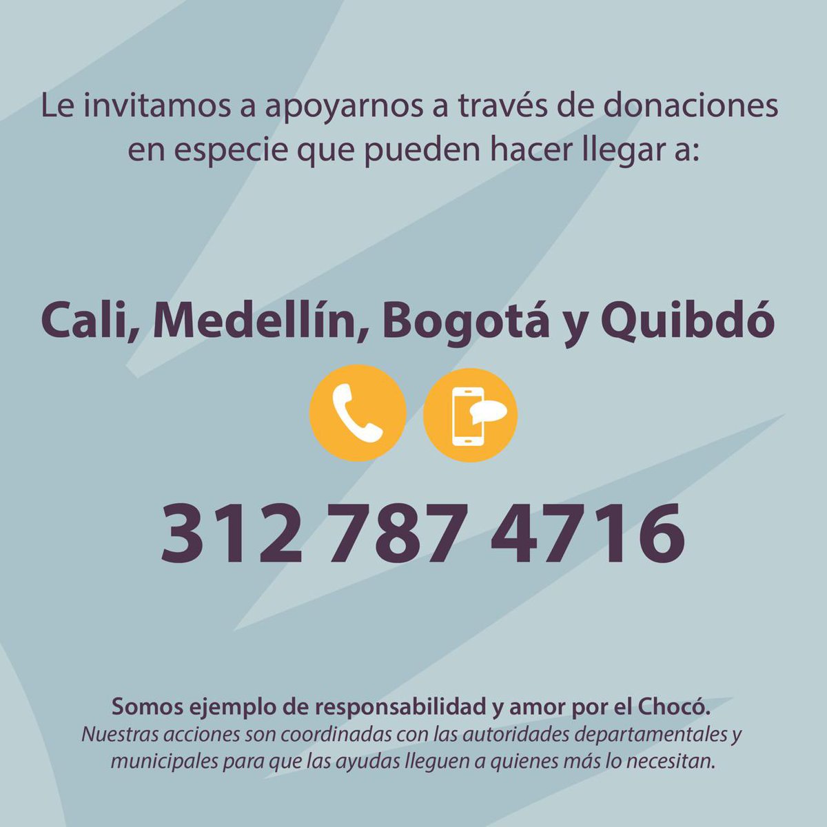 Proyecto Chocó tweet media