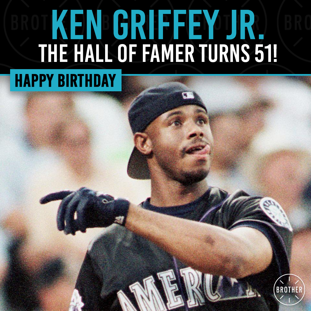 Ken Griffey Jr. turns 51 today, but he will be The Kid forever. Happy Birthday!  