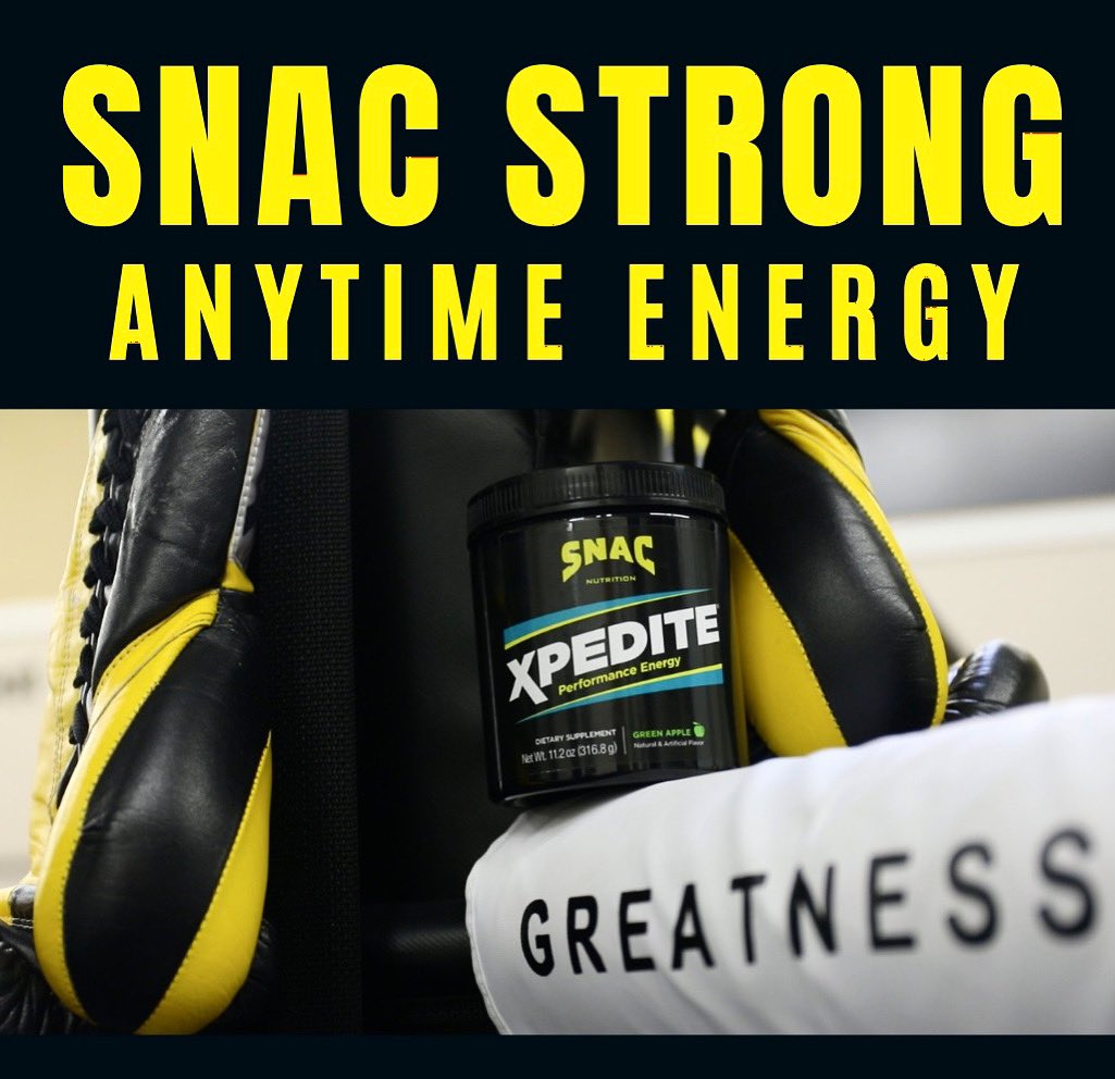 SNACsystem's tweet photo. SNAC XPEDITE® #Howyalikeit
SNAC STRONG Anytime Energy Baby
Order Your Tub Now:
https://t.co/rDf11rOPbQ
#SNAC #SNACStrong #PreWorkout #Boxing #Nutrition #PerformanceEnergy #Xpedite #VictorConte #Fitness https://t.co/nQVJE6f86j