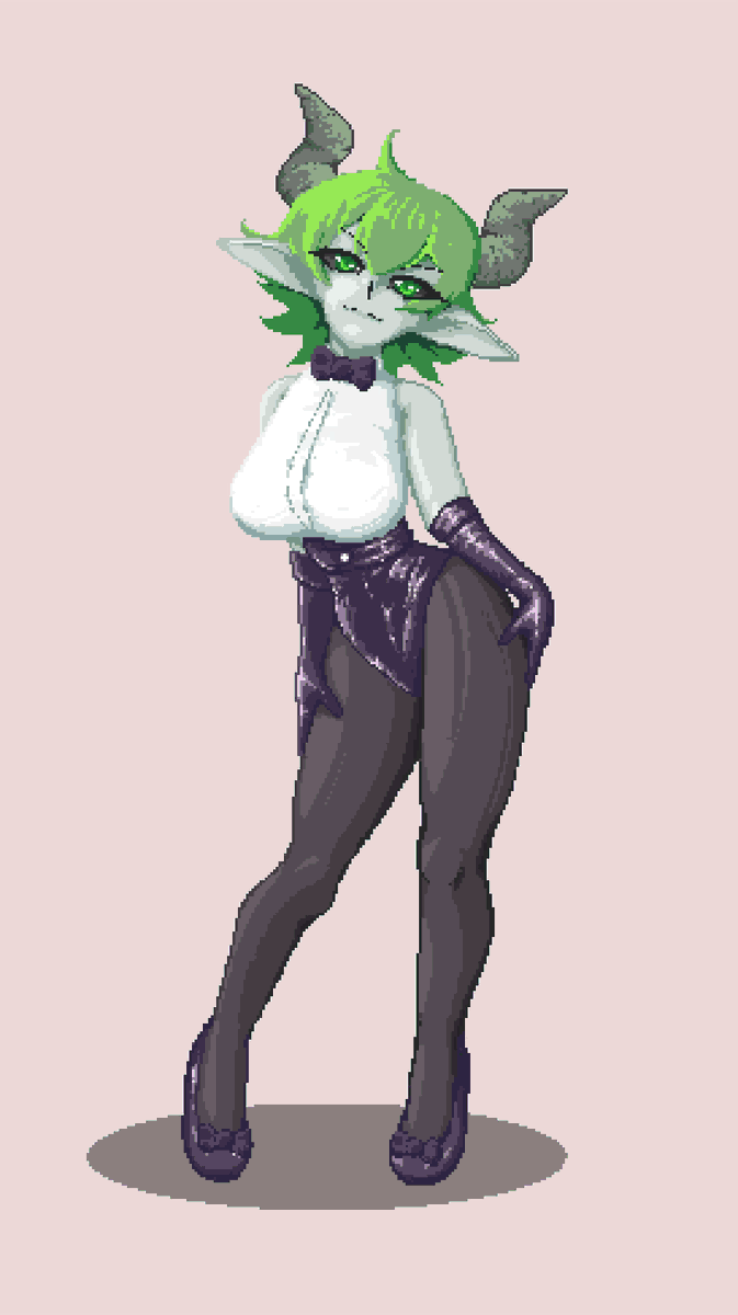 es_374's tweet photo. Bunny Pugna, a gift for @SaraKatka
 
#art #dota #nsfw #rule63 #bunnygirl #monstergirl #lewdgames #pixelart https://t.co/6bC90OUQ9m
