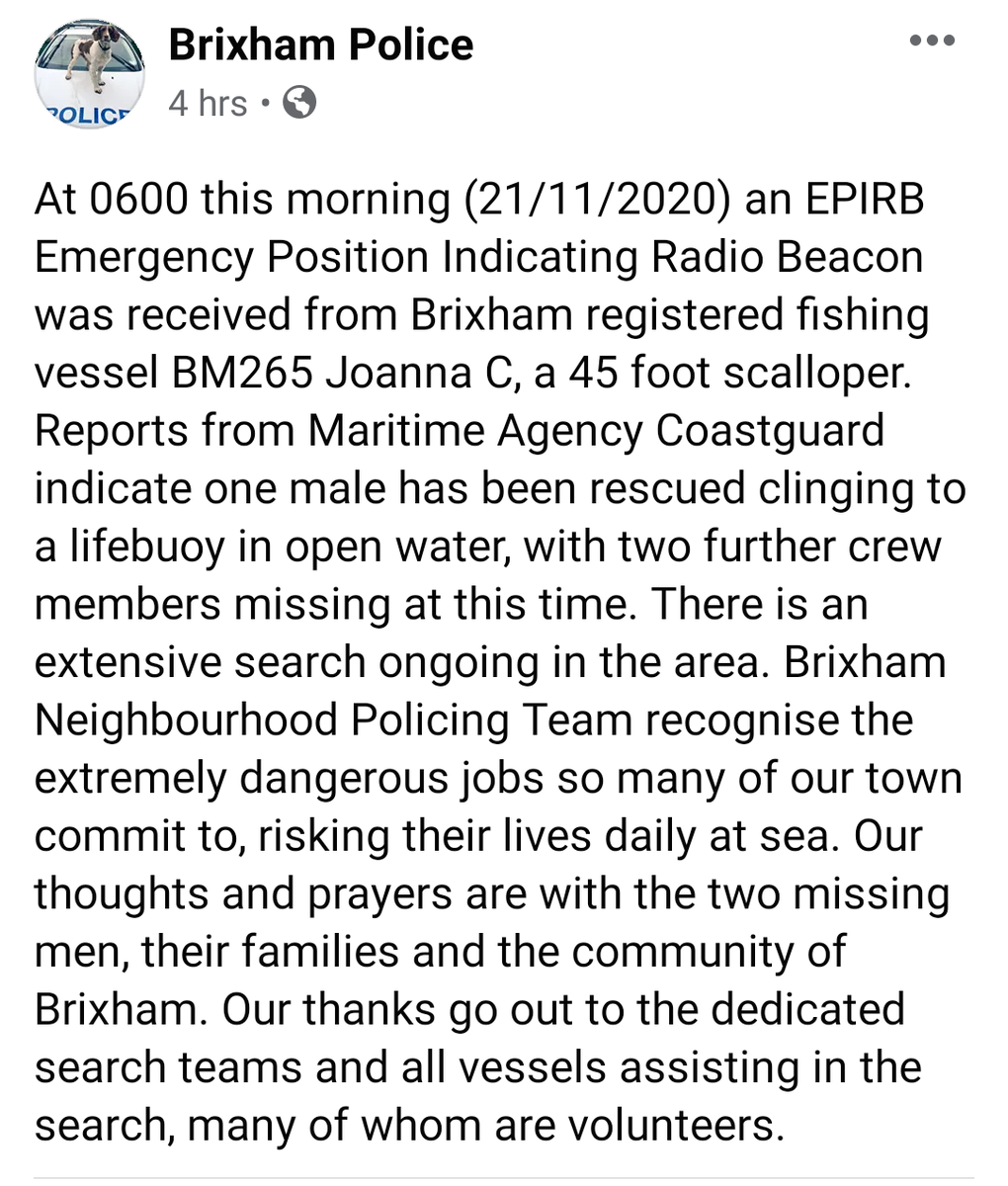 PC Dave Thomas tweet media