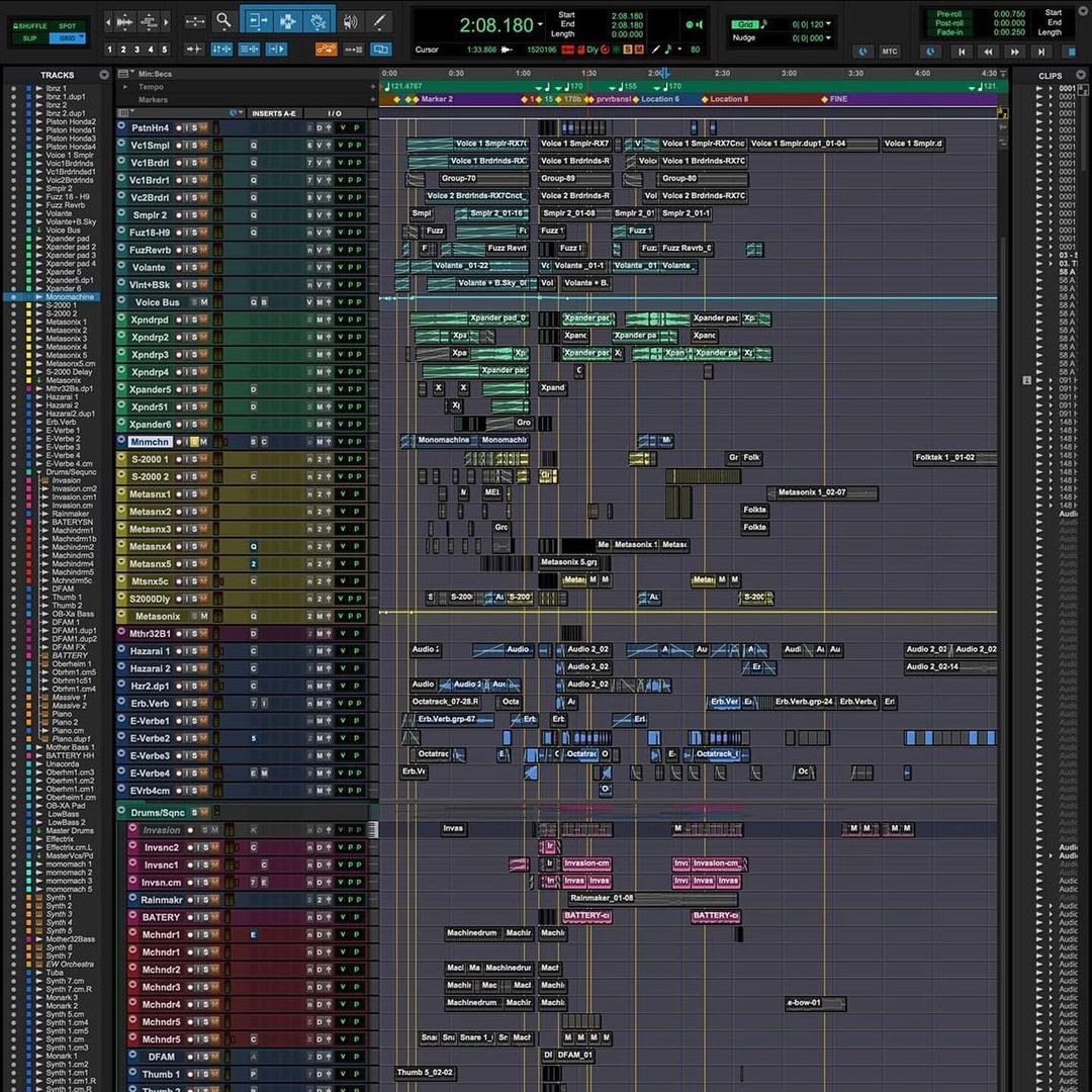 AvidProTools's tweet photo. 💡 Lights out — Dark Theme in Pro Tools 2020.11

📷 https://t.co/3zc5GhkDUL
▶️ https://t.co/BSn5QRGCX1

#darktheme #update #recording #mixing #daw #protools #avid #iamavid https://t.co/JufW0M7v6R