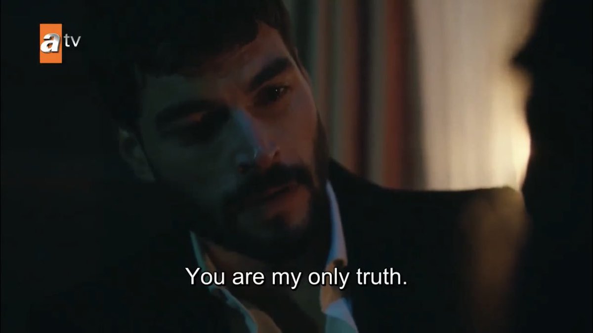 another one for the collection of incredible love declarations by miran: “you are my only truth” CHILLS  #Hercai  #ReyMir