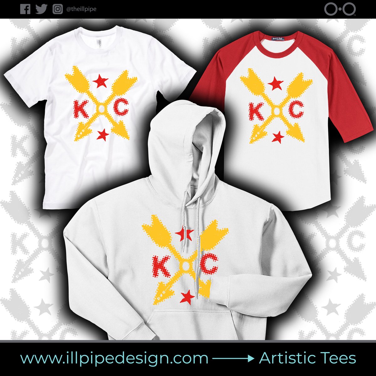 circle3design's tweet photo. Hey Kansas City Chiefs fans! Looking for some unique KC wear? Check THIS out! @Chiefs @PatrickMahomes #kansascity #kc #kansascitychiefs #kcarrows #tshirt #raglantees #sweatshirts #hoodies #football #fallweatherwear @mADurgency @tkelce #chiefs #mahomes
https://t.co/UFwsYBMokM https://t.co/FXVOGzX94K