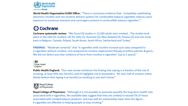 ChaunceyGardner's tweet photo. E-CIGARETTES:
Safer than smoking
https://t.co/HUJ0xXJKlu
Help smokers quit
https://t.co/MyY0tbROcW

WHEN SMOKERS QUIT WITH ECIGS:
Lung health improves
https://t.co/GlmQcs7373
Heart health improves
https://t.co/FtqzGfVo4p
Cancer risk plummets
https://t.co/ddIMAe8pbt
*references https://t.co/0pGHHkeoRX