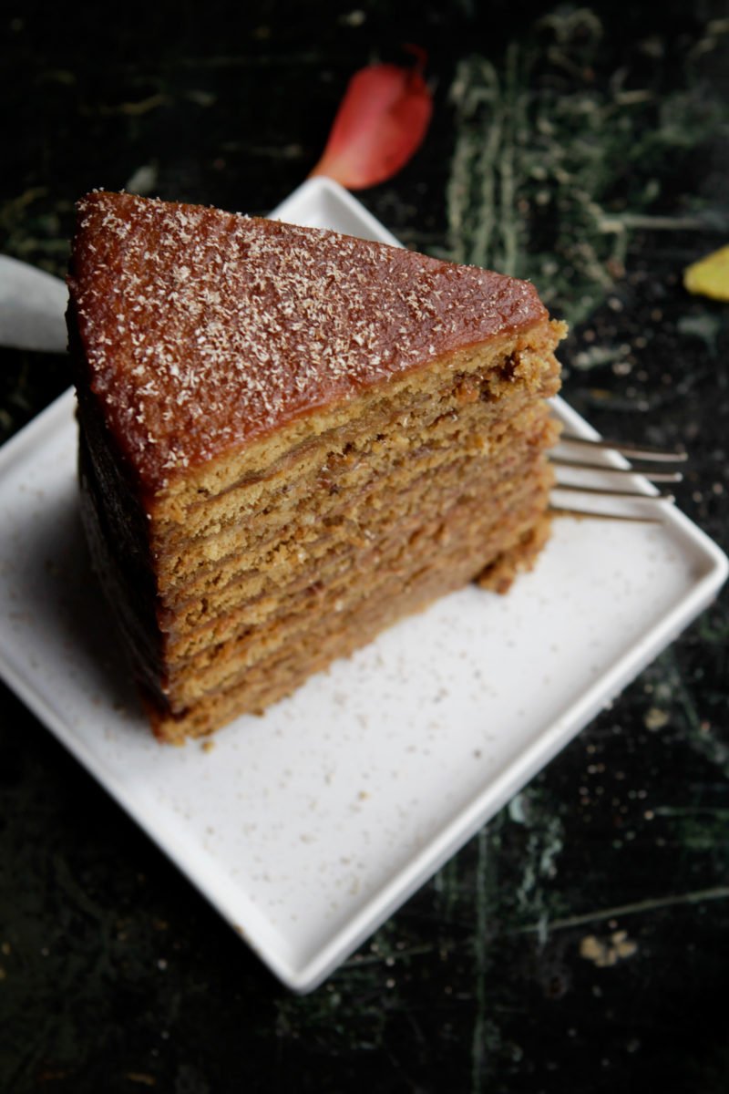 gardenandgun's tweet photo. This apple stack cake recipe is worthy of a regular spot at the Thanksgiving table: https://t.co/dQEJV3rfpD https://t.co/VsGK9S9pWL