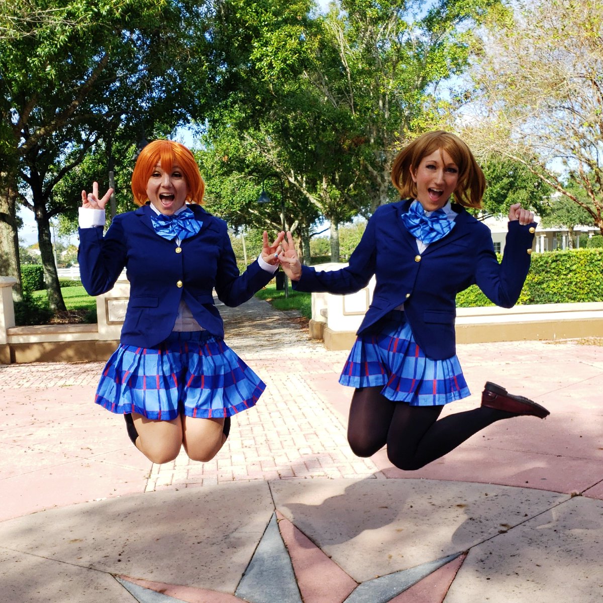 CaRinAcosplays's tweet photo. 💛💚
#hoshizorarincosplay #koizumihanayocosplay #rinpana 
📸 @smugsnail https://t.co/PXx1qlGH1j