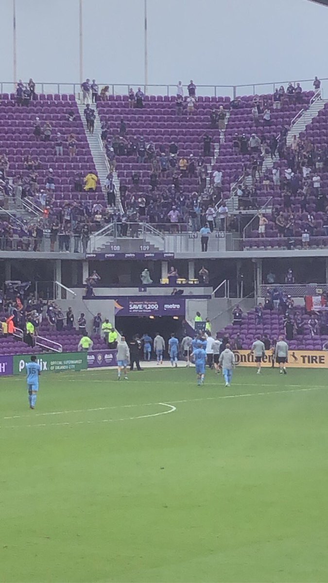 chrisXcho's tweet photo. This wasn’t the result we wanted, but I very much appreciate that I was able to see my beloved @NYCFC play live today✨ I would fly to Orlando, to Mexico, to #EverywhereWeGo #NYCFC Love to @OrlandoCitySC for being a very gracious host. https://t.co/XWeXYWfjSA