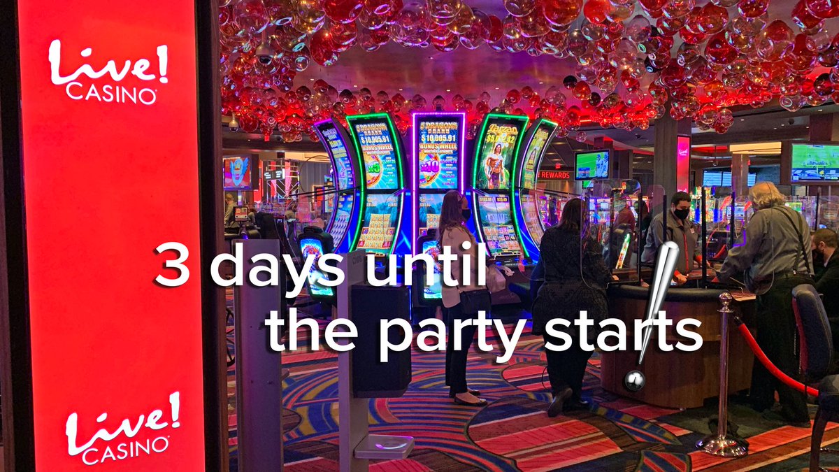 livecasinoPGH's tweet photo. 3 days until our Grand Opening! Are you as excited as we are? #LiveCasinoPGH #PlayAtLIVE #Casino #Slots
Gambling Problem? Call 1-800-Gambler https://t.co/QlySd9pyIt