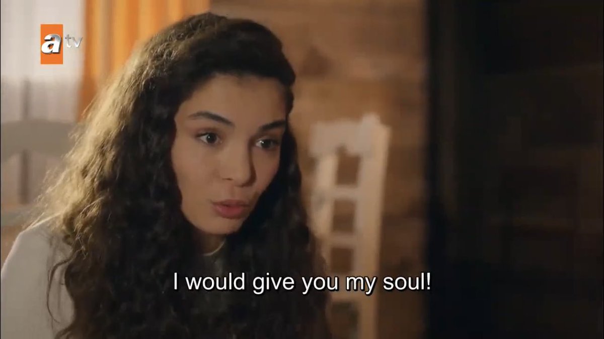 she would take away all his pain if she could her love for him is just so selfless  #Hercai  #ReyMir