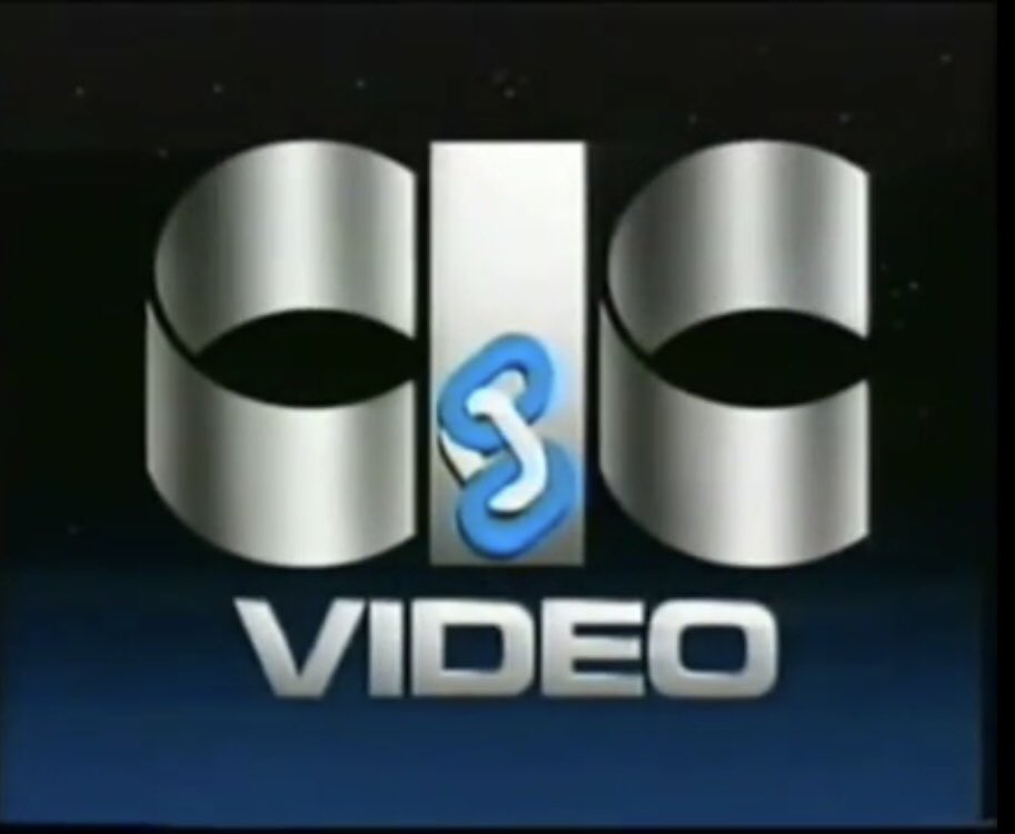 indieimmy's tweet photo. Logo for #CICVideo who distributed films in Europe/Australia and outside of North America for Universal Studios and Paramount Pictures. 1980-1999. #VHSHistory @BetamaxPod https://t.co/3aFWfgVVb7