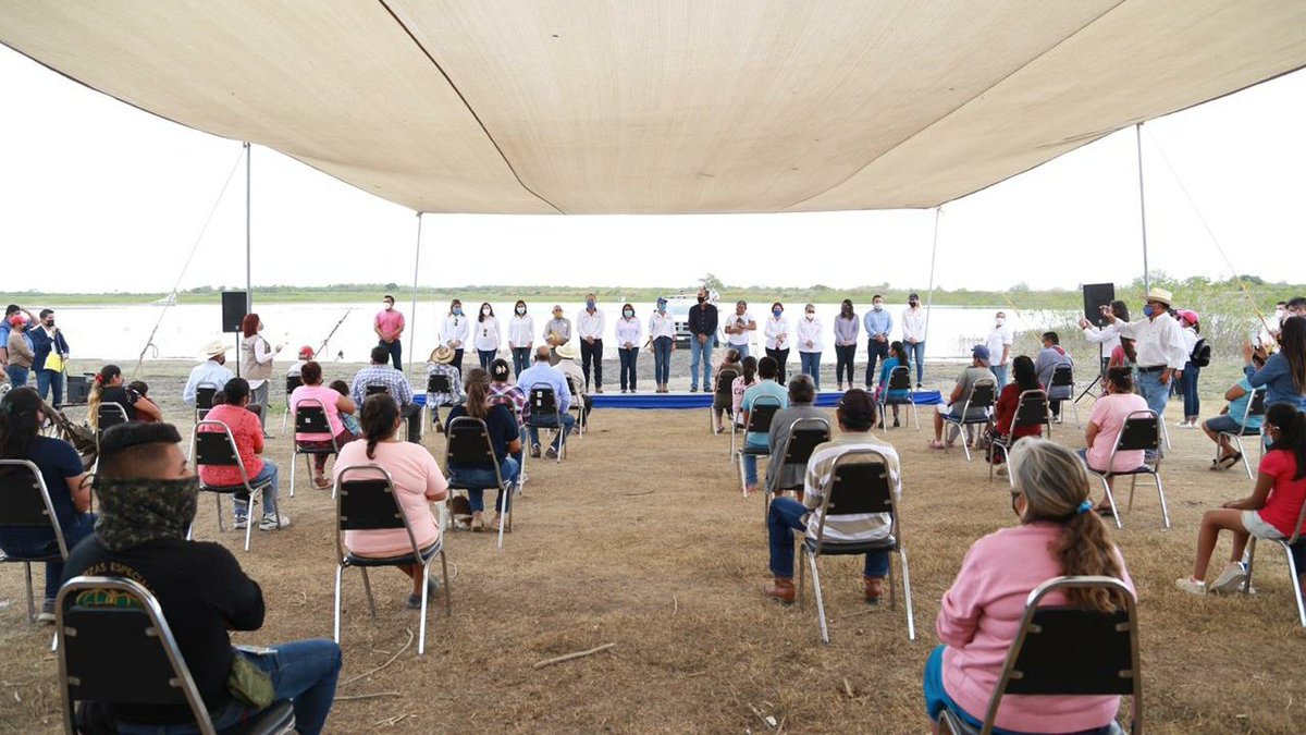 Gracias a la donación de la Universidad del Mar, liberamos cien mil alevines de tilapia roja en la Presa Caballeros. 

Este repoblamiento dará mayores oportunidades a los pobladores e impulsará la pesca sustentable al norte de #CdVictoria

¡Todo por nuestra capital! #EsAhora✅