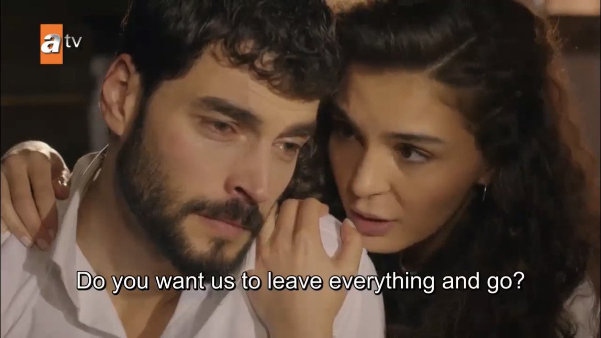 it’s the way she’s ready to drop everything and follow him wherever he wants to go for me  #Hercai  #ReyMir