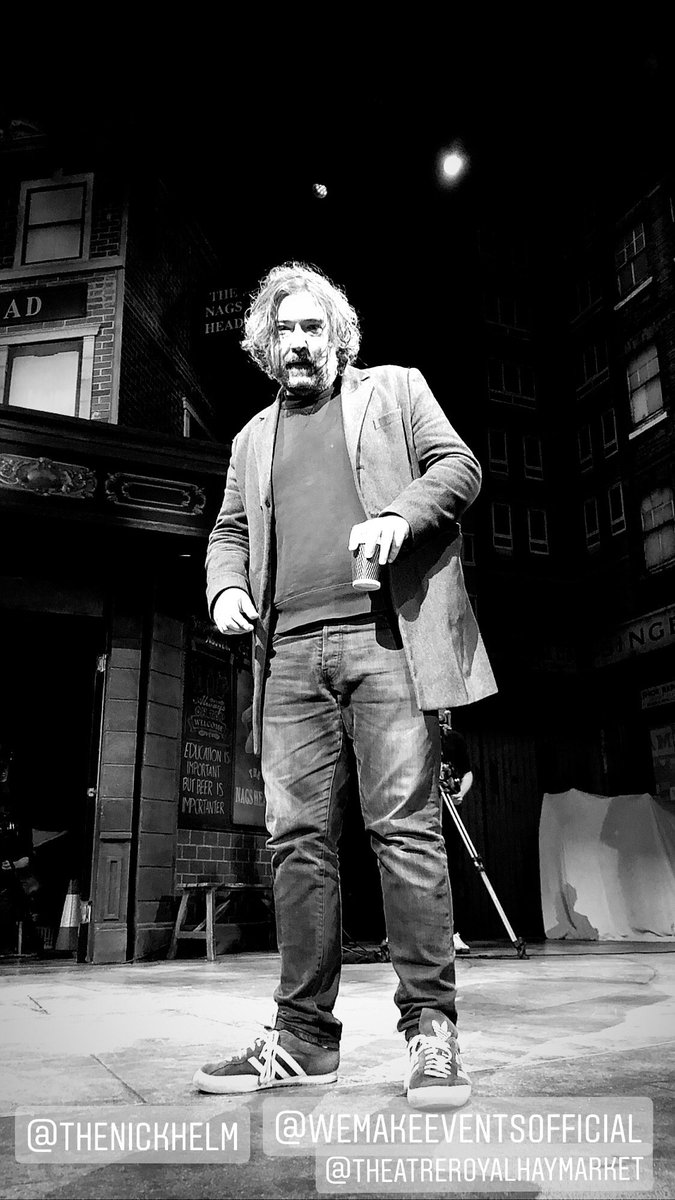 sadiehasler's tweet photo. TODAY WAS THEATRE JOY ❤️

@TheNickHelm #alessandrobabalola
@WeMakeEventsLDN @HaymarketThea #livesupport #wemakeevents #wme https://t.co/0HYt9Bj5EK