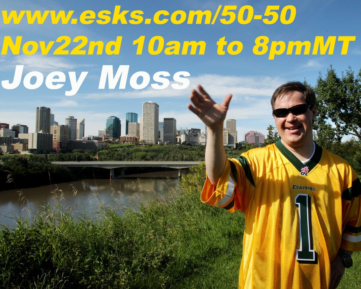 YegTomBraid's tweet photo. 10 HOURS ONLY!!! Sunday Nov 22nd 10am to 8pmMST @EdmFootballTeam  is hosting an online 50/50 raffle, sponsored by #SentinelStorage, to help build #WinnifredStewartAssociation’s #JoeyMossMemorialFun NOT A FAN of that drawing! Huge fan of #JoeyMoss #YEG https://t.co/pFfOjji6Am https://t.co/9Sf1OYwe4W