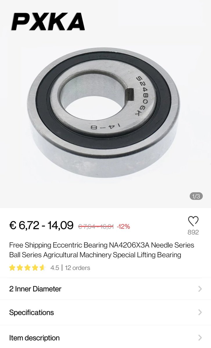 To my fellow makers and engineers: is that kind of bearing actually a thing that is being used in real world applications? Stumbled across this thing on aliexpress