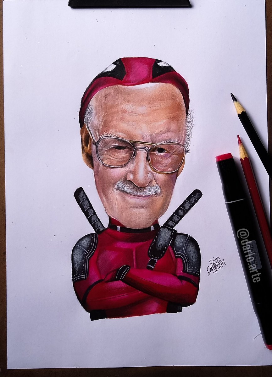 Arte feita com lápis de cor e marcadores
.
.
#fabercastell #pencildrawing #Deadpool3 #pencilsketch #coloredpencil #stanlee #thor #sketch  #pencilacademy #comicart #drawing #art #fanart #marvel #ironman #pencil #avengers #legiaodosherois #SpiderManMilesMorales  #drawing #spiderman