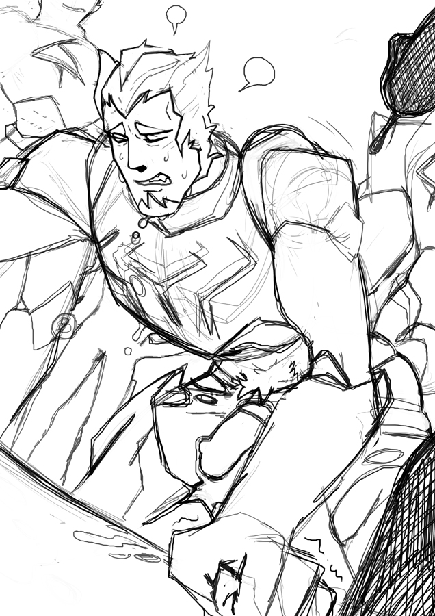 Suandtheboys's tweet photo. TW : NON-CON/DUB-CON
Sketch of my piece for the @galraweek2020 day 6 "Soldier life" !
People voted for Thace, so here he is ! :P
#nsfw #noncon #thace #fanart #galraweek #gangbang #druguse #poorbabysrsly https://t.co/ym0n5TqNIo