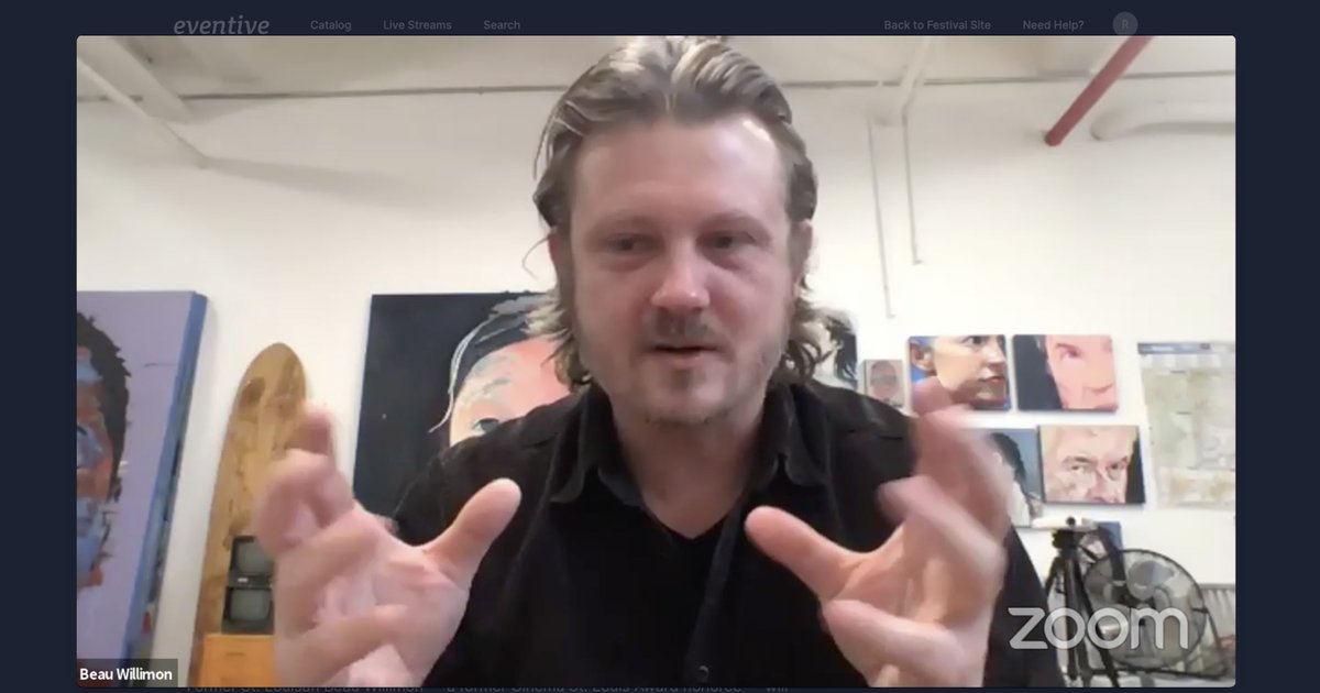 RominaSchwedler's tweet photo. Outstanding #screenwriting #masterclass today at
@STLFilmFest co-presented by @wufilmseries ✍️Thank you @BeauWillimon for so generously sharing your wisdom with the #filmmaking community.
#screenwriter #writerslife #screenwriterslife #filmmakerslife #newnormal #StLouis #SLIFF2020 https://t.co/aKIuPuqhSW