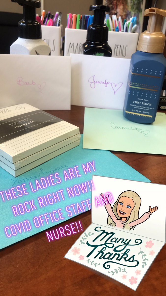 bwiems80's tweet photo. During a pandemic these ladies are truly resilient and stronger than ever. Make sure you show your office and nurse how much you appreciate them #iamgrateful20 #iasasuperwomen https://t.co/fPgzCsbv9W