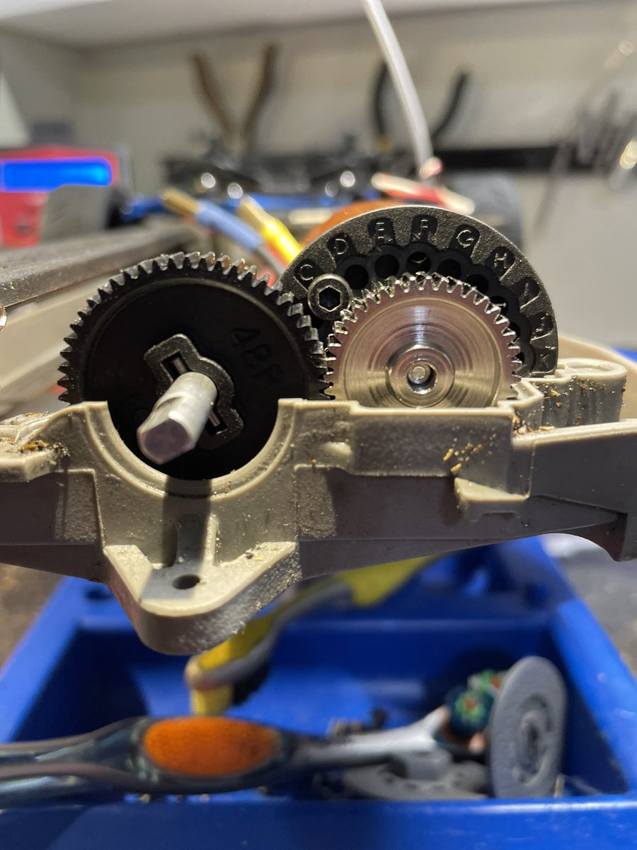 Rckid979's tweet photo. New gearing for the traxxas 4tec 55/40 https://t.co/iFji2Pq7q8