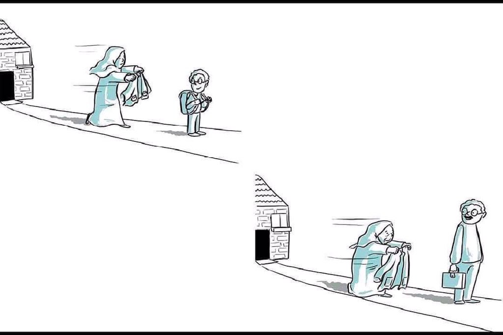 "يتغير الجميع وتبقى هي كما هي".