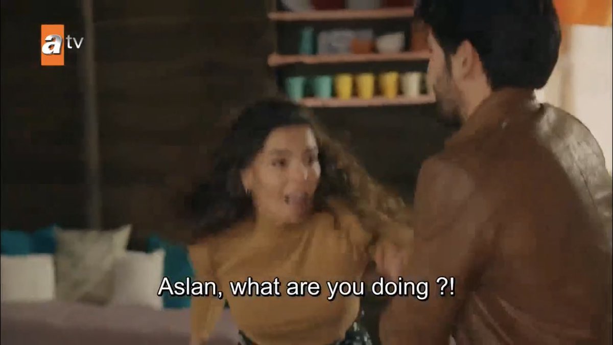 the way her first instinct is to scream miran’s name for help   #Hercai