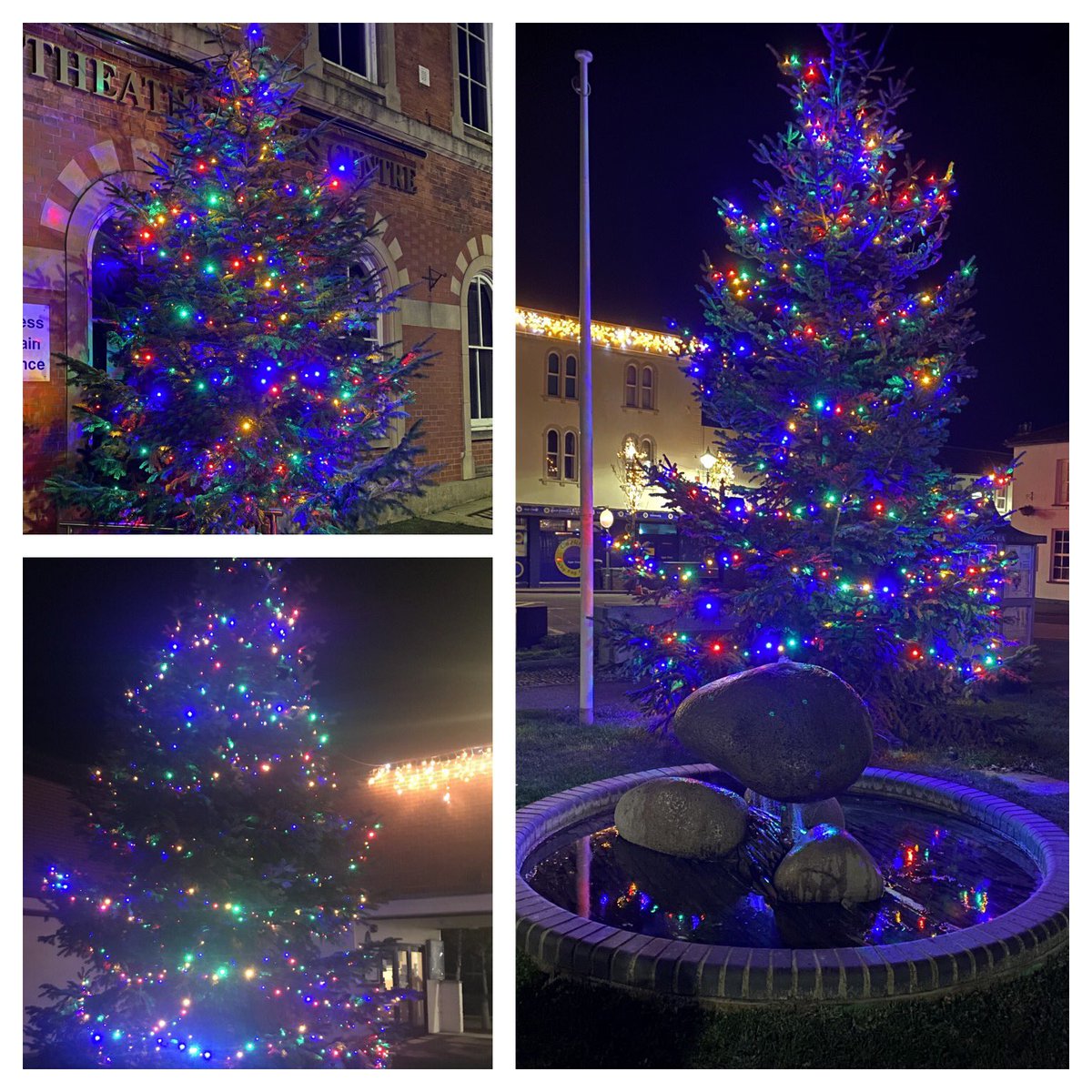 BOSHTownCouncil's tweet image. A full set of very pretty trees. 🎄