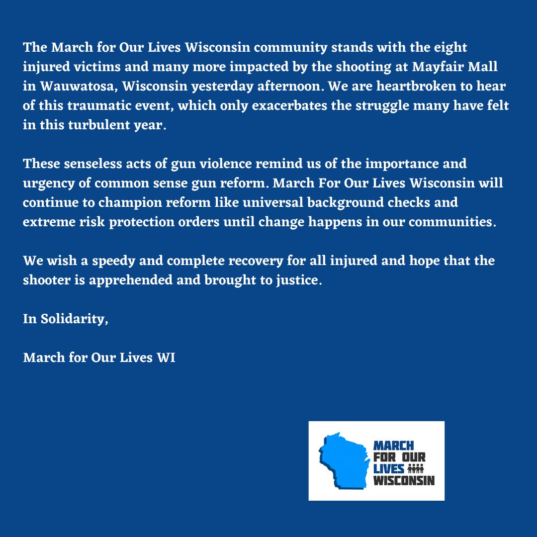 March For Our Lives WI (@mfolwisconsin) on Twitter photo 