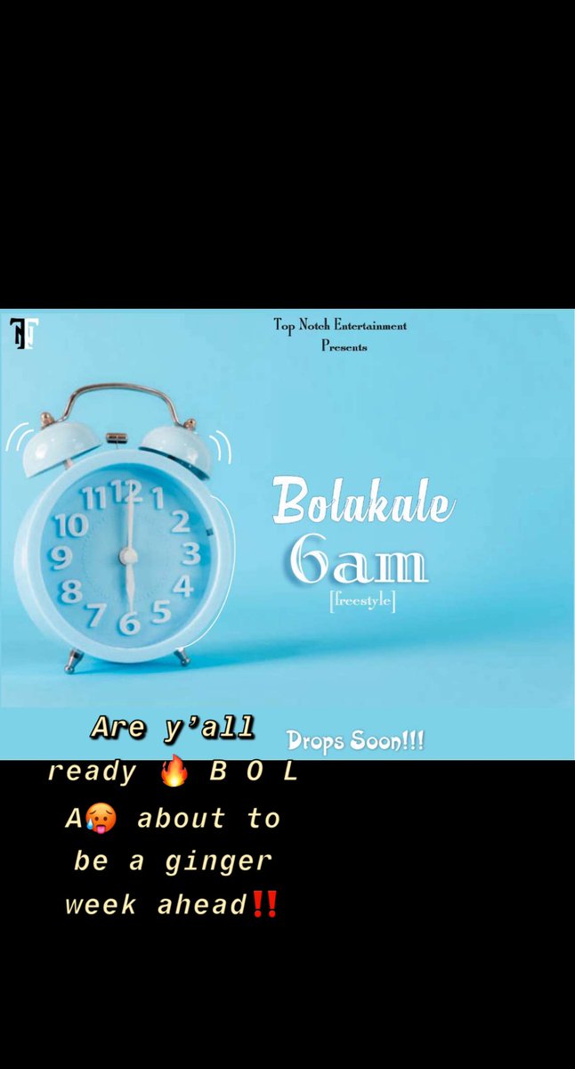 yinkz_babz's tweet photo. Are Y’all Ready @1Bolakalejmg Coming Through 🥵🔥 #TopnotchEnt #TMW https://t.co/HsJnDMNnkZ