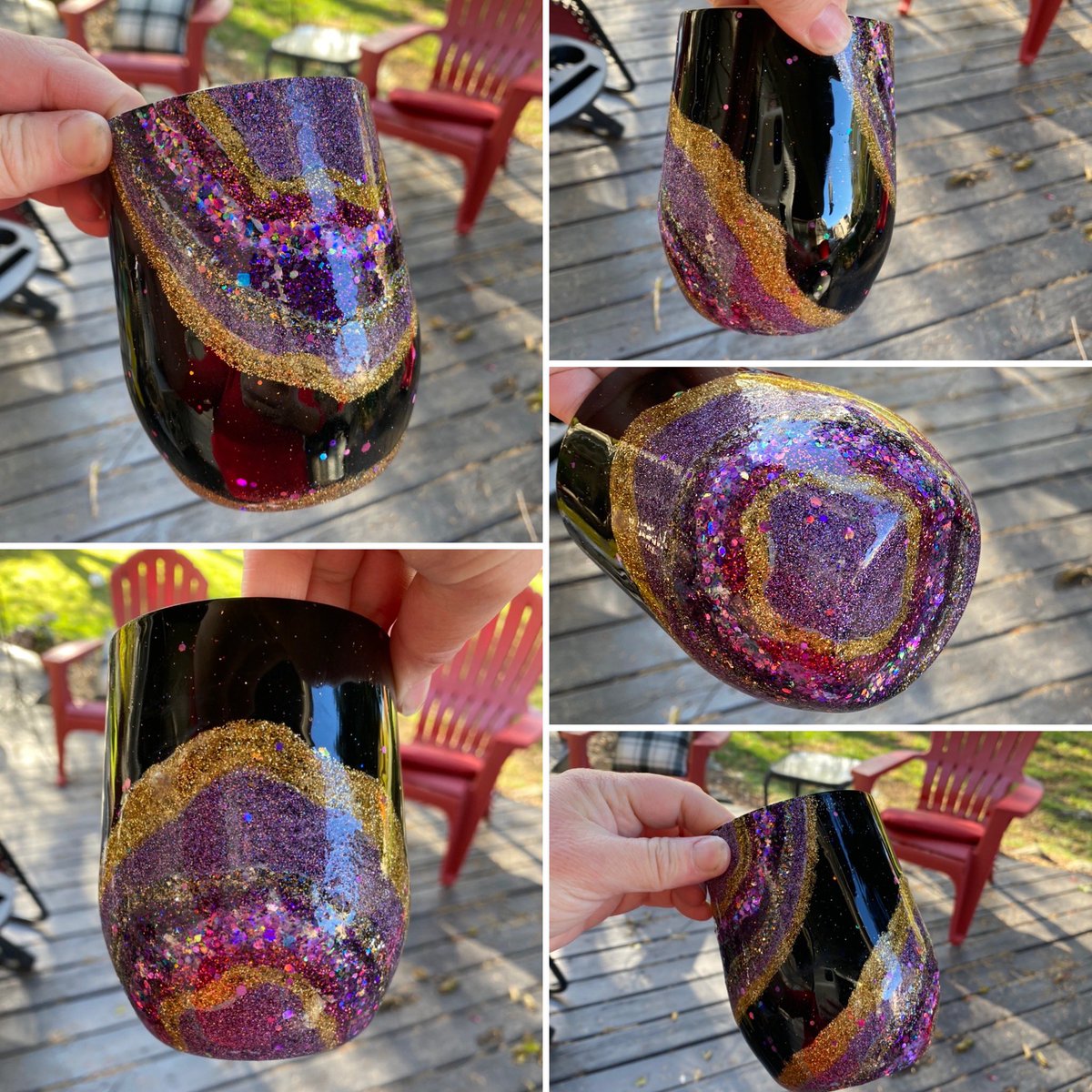 drmoeduc8s's tweet image. I started making these glitter tumblers a couple of months ago. It’s so important to have a creative outlet. I am also selling them. Follow me on FB @tumblinmo or on Insta at tumblinmo. #rbg #geode #friendspivot #crayola #tumblers