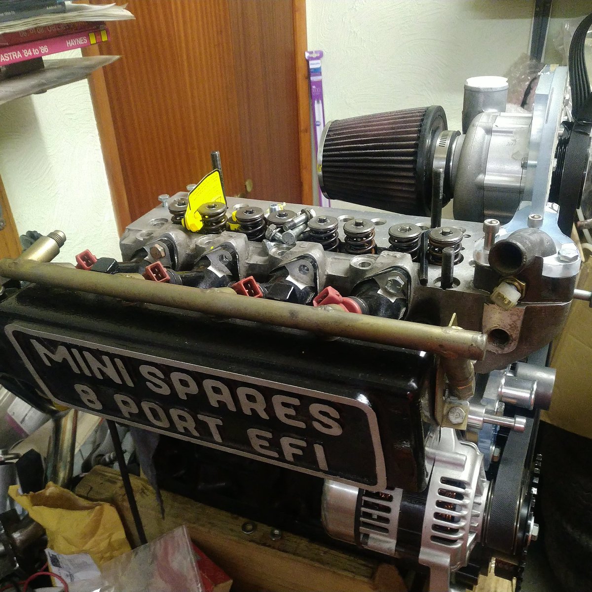 Cumbrian_Rich's tweet image. Working on a different arrangement for the Rotrex on the Arden 8 port this time around. #minispares #Arden8Port #Rotrex