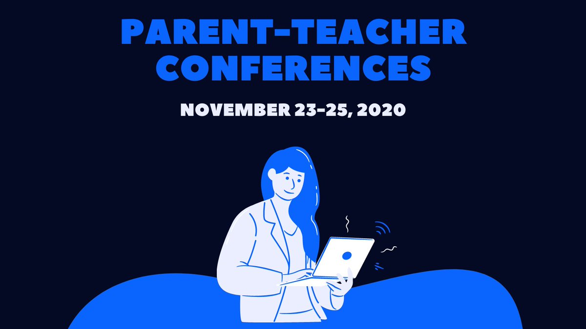 HCPSS's tweet photo. Parent-teacher conferences run Monday-Wednesday. Parents/guardians must log in with student credentials to access Google Meet conference. Details online. https://t.co/R2ovmLImWy https://t.co/BfaqzuUSeH
