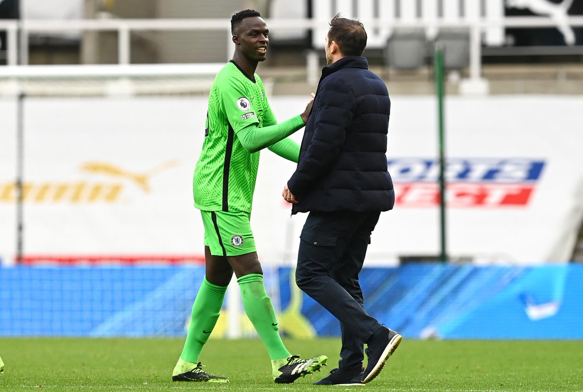 premierleague's tweet photo. Edouard Mendy's first 5️⃣ #PL matches for @ChelseaFC:

⛔️ 𝗖𝗹𝗲𝗮𝗻 𝘀𝗵𝗲𝗲𝘁 ⛔️
⛔️ 𝗖𝗹𝗲𝗮𝗻 𝘀𝗵𝗲𝗲𝘁 ⛔️
⛔️ 𝗖𝗹𝗲𝗮𝗻 𝘀𝗵𝗲𝗲𝘁 ⛔️
1️⃣ 𝗴𝗼𝗮𝗹 𝗰𝗼𝗻𝗰𝗲𝗱𝗲𝗱 ⚽️
⛔️ 𝗖𝗹𝗲𝗮𝗻 𝘀𝗵𝗲𝗲𝘁 ⛔️

#NEWCHE https://t.co/rHQ3uwjTej