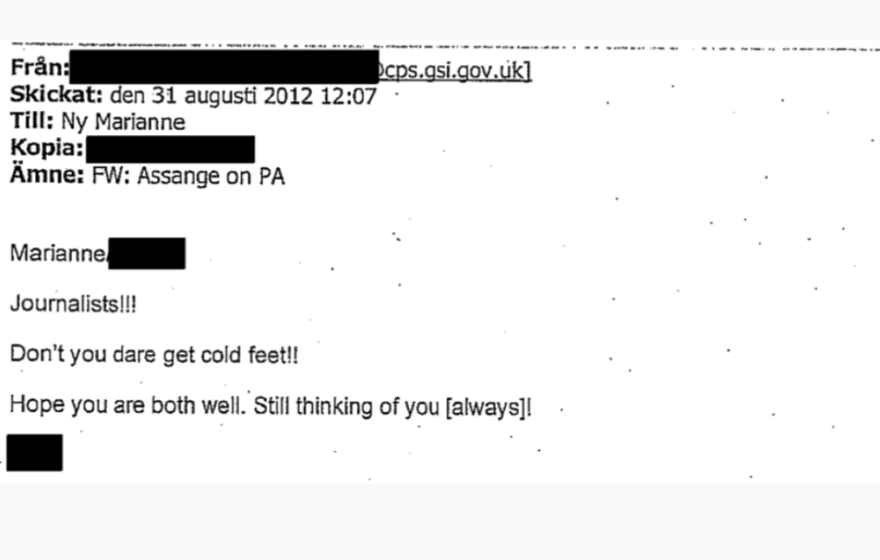 10 Nov 2017 @SMaurizi 's groundbreaking FOIA requests and work shedding light on how the CPS conspired with others to deny justice  https://www.repubblica.it/esteri/2017/11/10/news/seven_years_confined_how_a_foia_litigation_is_shedding_light_on_the_case_of_julian_assange-180733751/Link to FOIA's here including the memorable "Don't you dare get cold feet"  http://download.repubblica.it/pdf/2017/esteri/doc-mail.pdf #FreeAssange