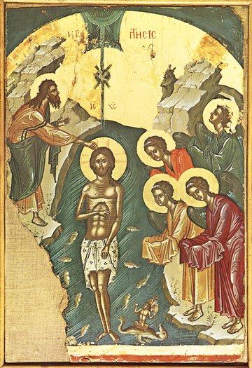 Le Christ s'est incarné et peut être représenté. Dans les icônes traditionnelles de la Transfiguration ou du Baptême du Seigneur, l’Esprit Saint S’est fait voir sous la forme d’une colombe et peut aussi être représenté.