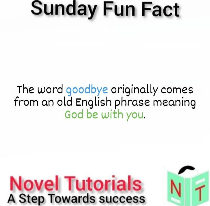 NovelTutorials's tweet image. sundayfunday #joylearning #wordplay #EnglishTeaching
#FunWithLanguage #education #LanguageExpert #dailylearning #knowledge #GoOnline #funfacts #BrainTonic #EasyEnglish #OneWordDaily #meanings #NewWords #synonyms #GeneralEnglish #MagicOfWords #SentenceBuilding #UseNewWords #Hindi