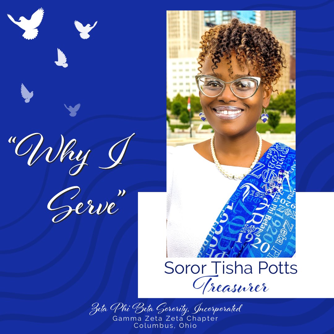 ZetaPhiBetaCols's tweet photo. 💙🤍🕊🤍💙 

“Why I serve...”

@MrzPotts57 

#ZetaPhiBeta #ZPHIB2020 #ColumbusZetas #GZZ #Service #ActionOriented #CommunityConscious https://t.co/DEdYntL8Sc