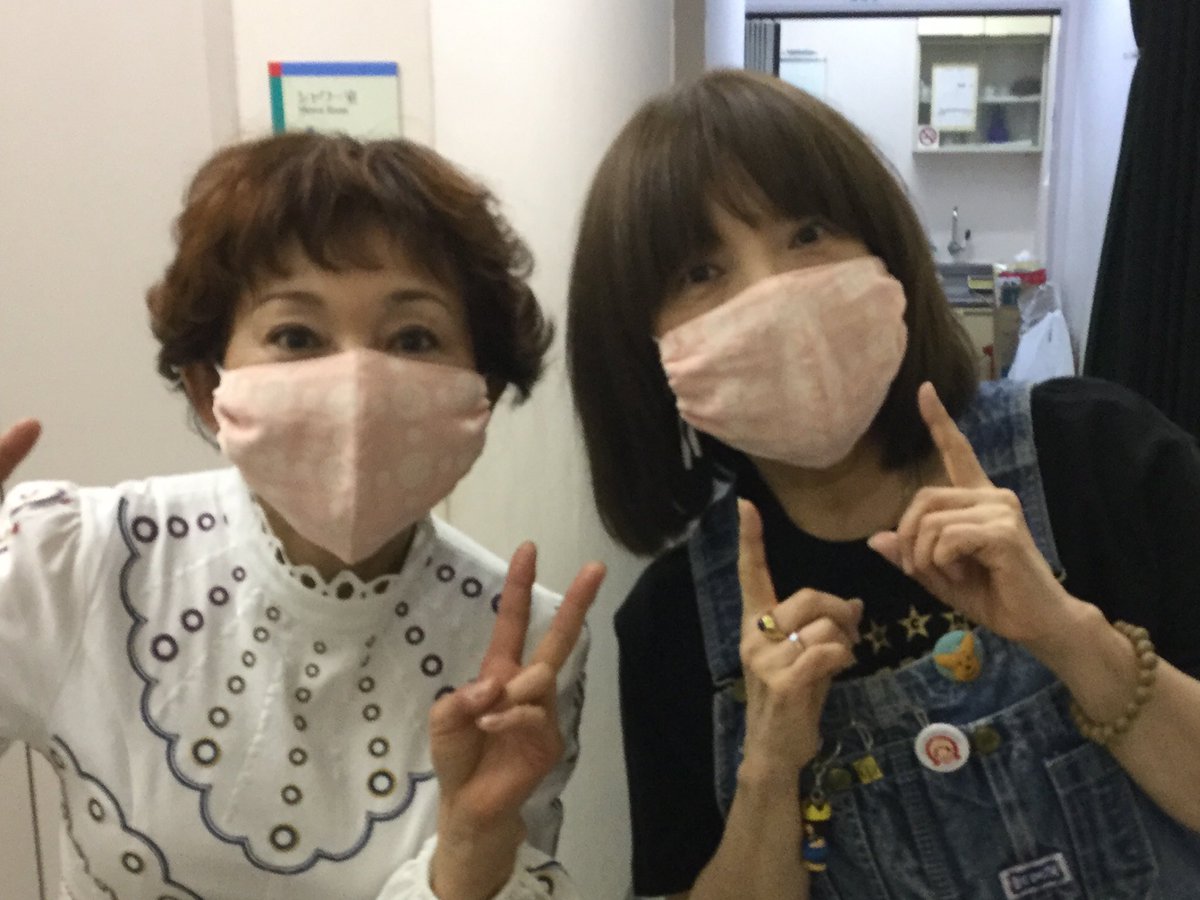 太田 裕美 お早う 9ヶ月ぶりの イルカとヒロミの ラブリー コンサート 50 のたくさんのお客様 ありがとうございました 2週間後も元気でいて下さいね イルカさんに 可愛い洗える 布マスクをいただいた の朝