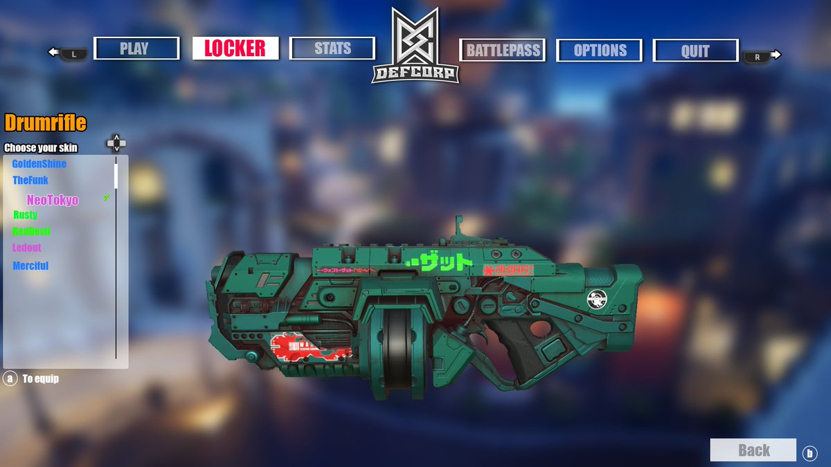 Update on the UI.This time the Weapon Locker screens. Still WIP,but already loving it!The Switch has pushed us to find a clean minimalistic but still somewhat colorful UI fit for a console.
#indiedev #gamedev #gaming #madewithunreal #games #ue4 #NintendoSwitch #screenshotsaturday