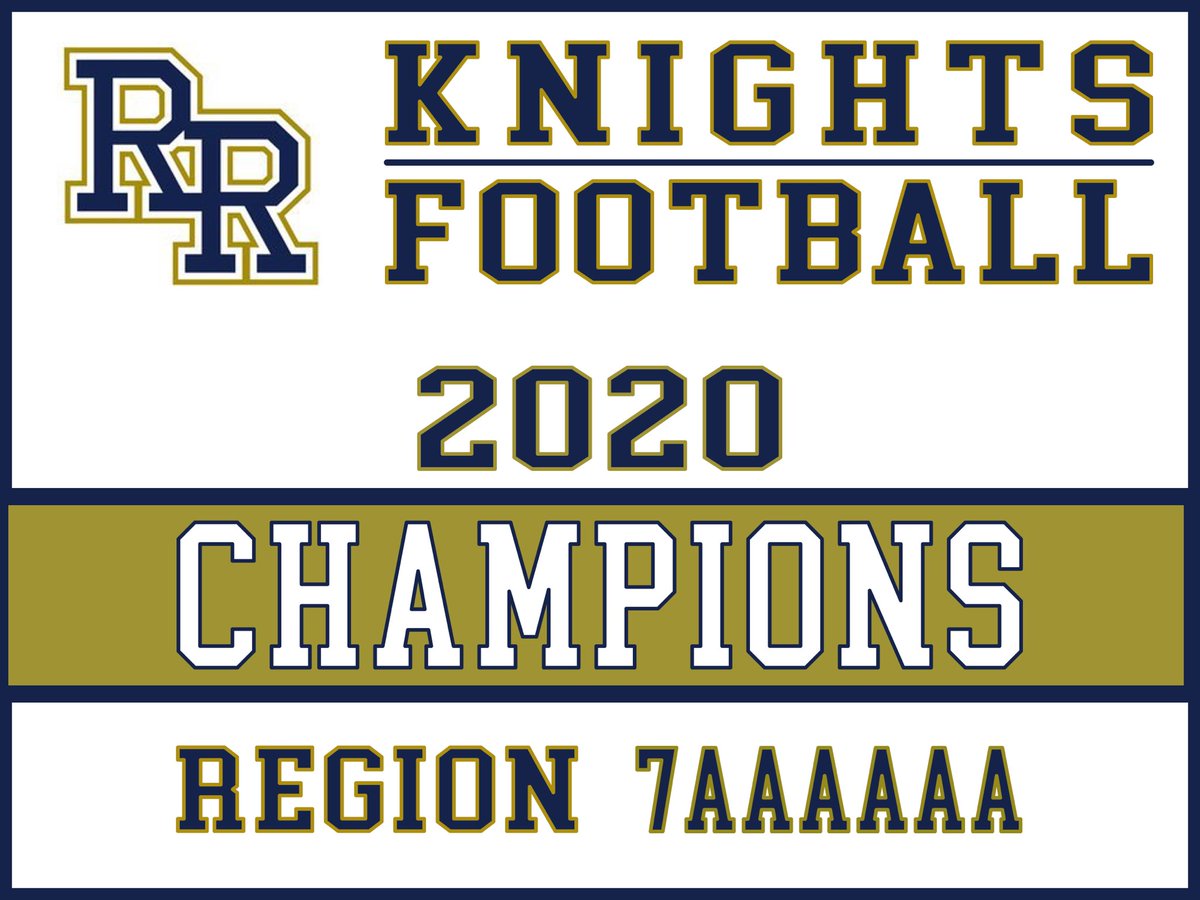 Undefeated.  Region Champs. #TheRidge