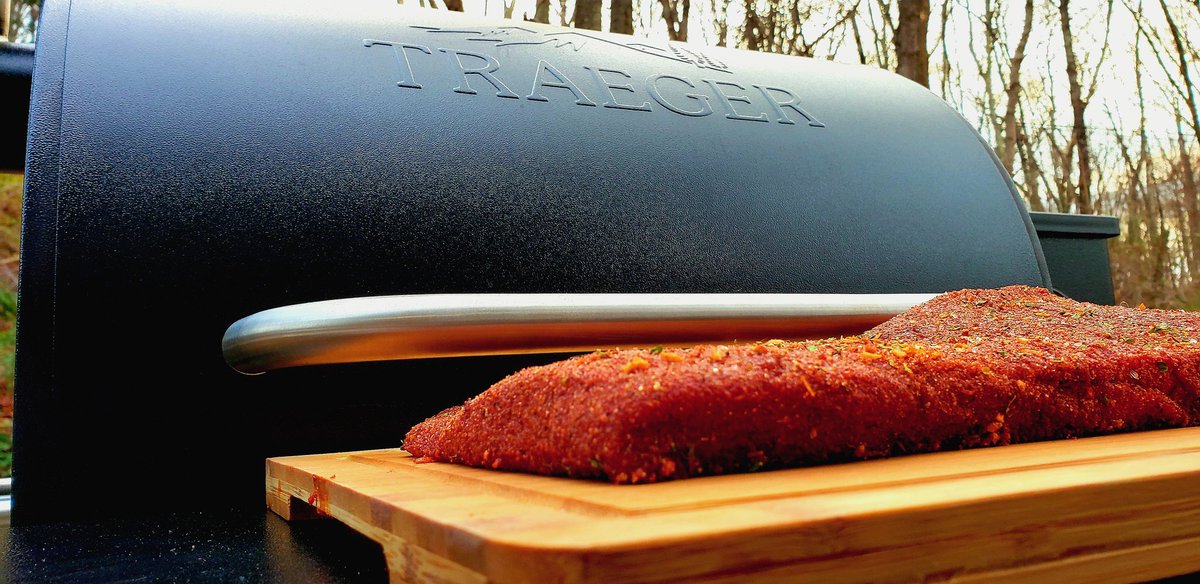 KitchenWitchK8's tweet photo. Keeping the @TraegerGrills #smoker running all day! My #boyfriend is #excited! Can't wait to see how it turns out. Even a #pescatarian can #throwdown on this baby. #Smoked #fish and #veggies are next. #saturdays #weekends #foodie #food #yummy #outside #grilling #kitchenwitchkate https://t.co/ChENppxVIi
